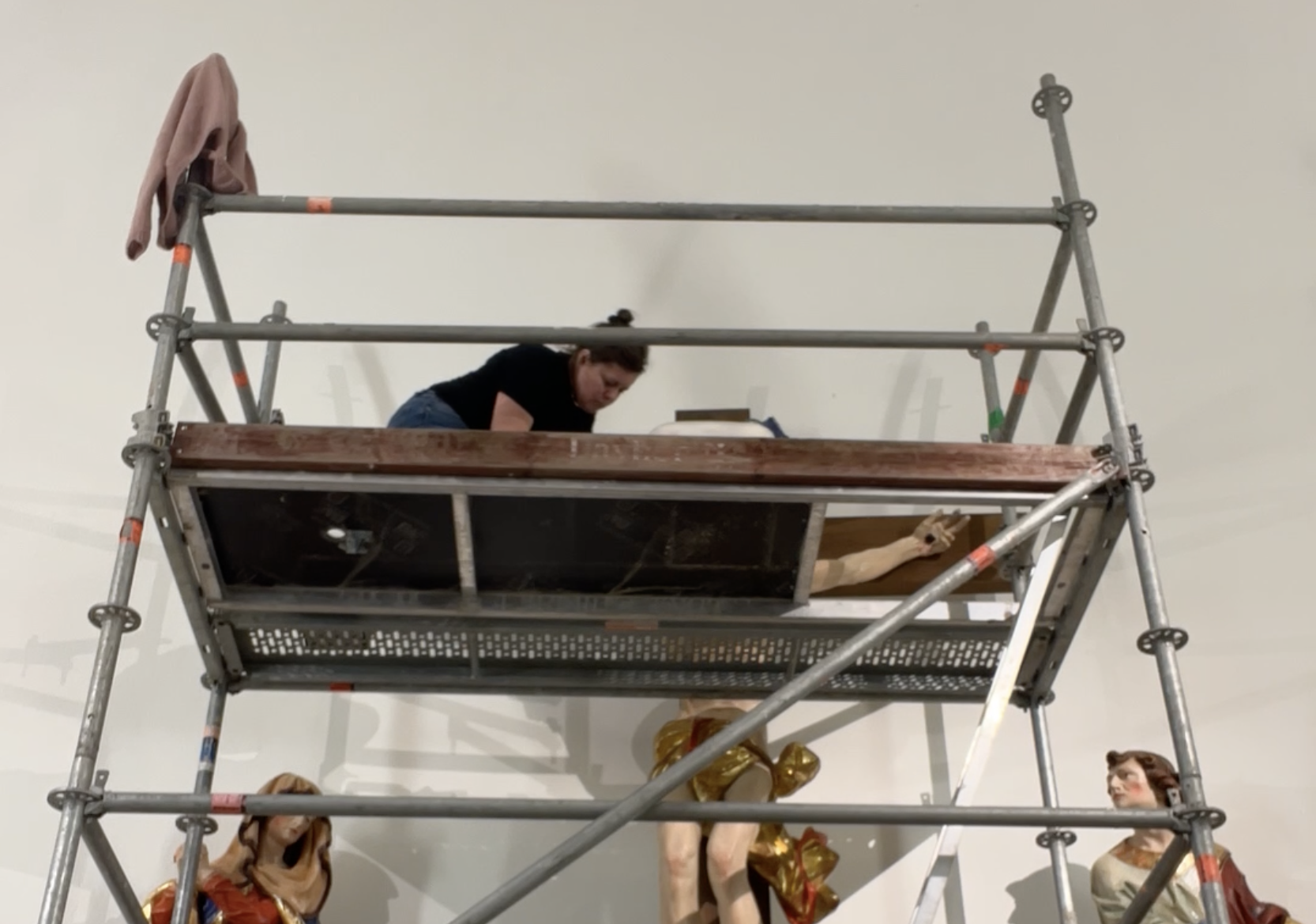 Travaux de restauration de sculptures d’église